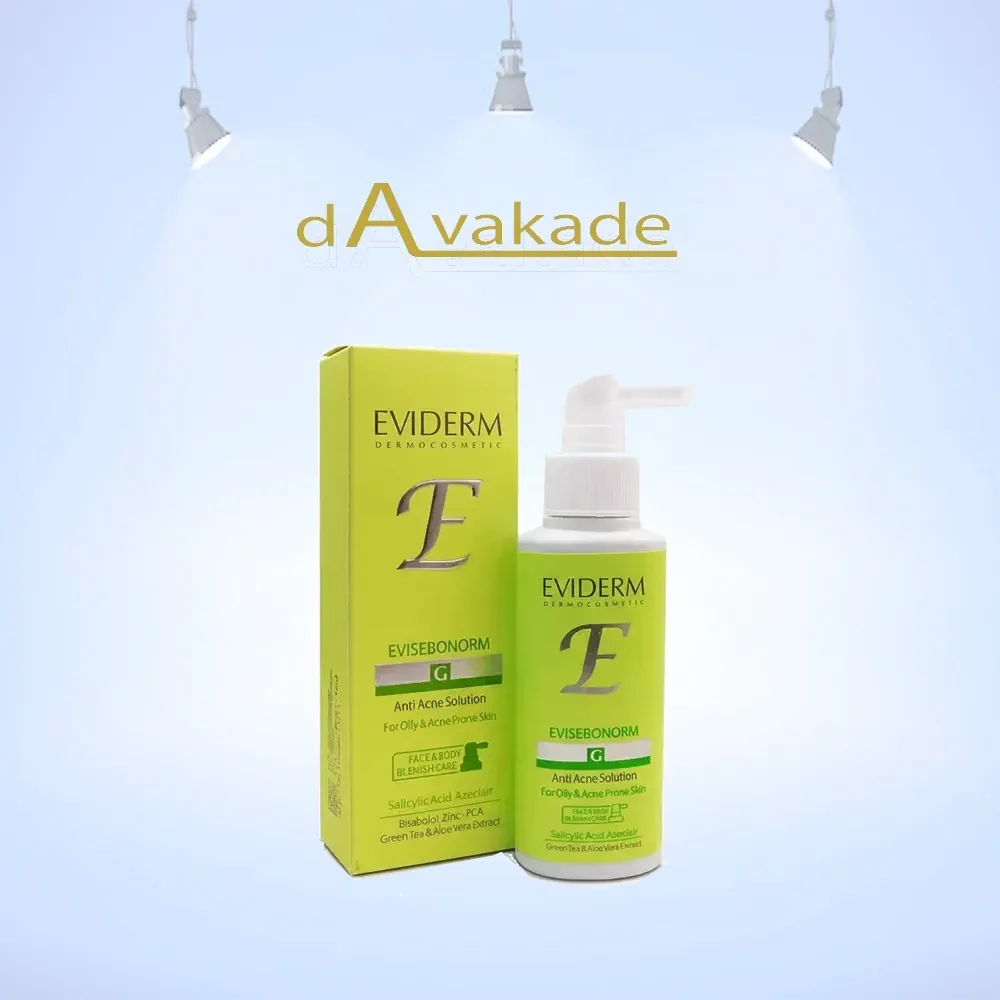 محلول کنترلکننده چربی اوی سبونورم EVIDERM 100 میل