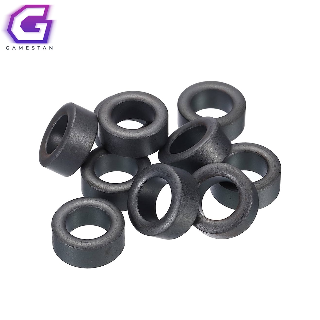 نویزگیر کابل مدل حلقوی با هسته فریت به ابعاد 27x14x14 میلیمتر (Ferrite Toroid) – بسته 10 عددی — تصویر ۸