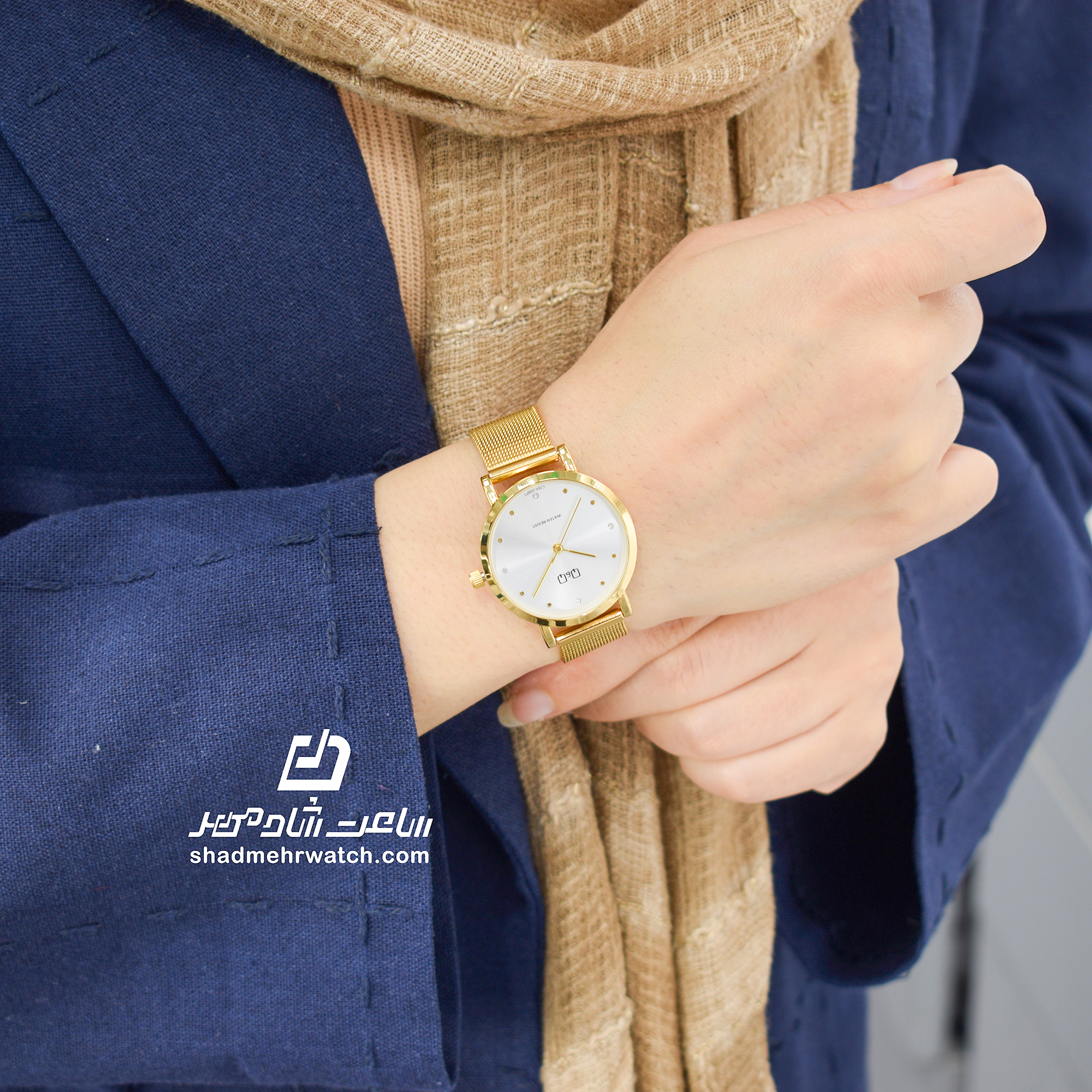 ساعت مچی زنانه کیو اند کیو Q&Q C35A-006PY — تصویر ۴