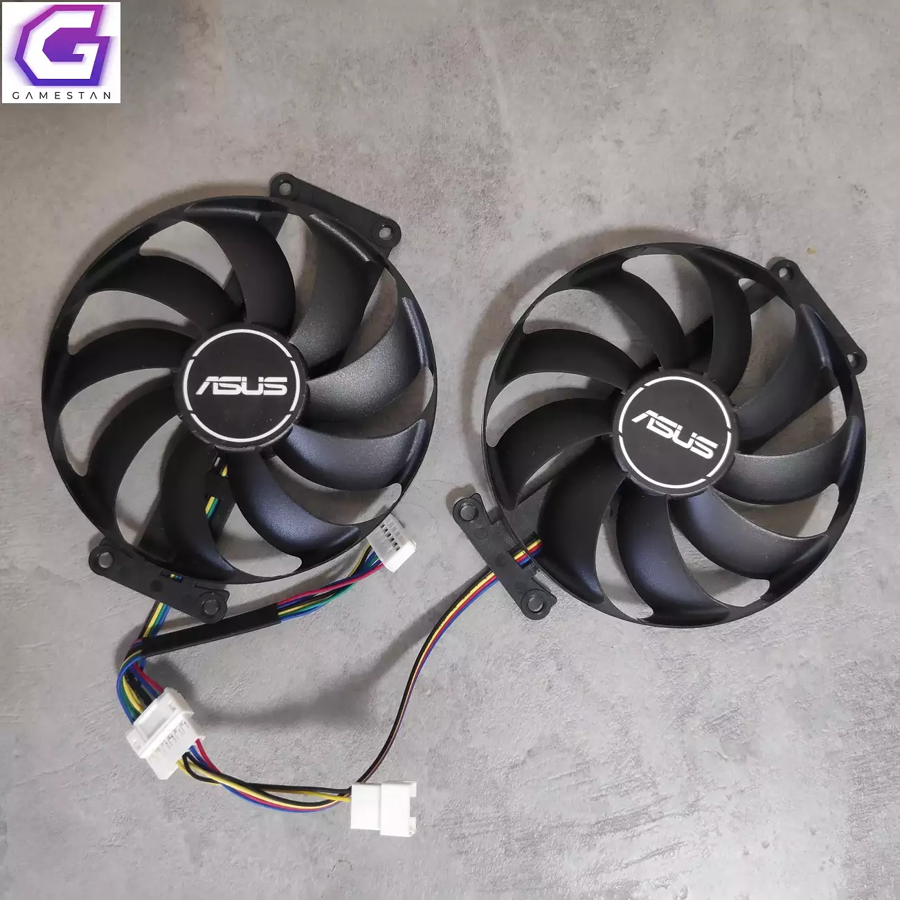 فن کارت گرافیک ایسوس ASUS Mini 1660/2060/2070 (دو عدد فن اصلی)