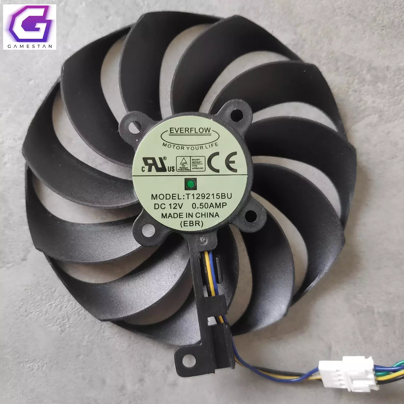 فن کارت گرافیک ایسوس ASUS RX5500/5600/5700 (یک عدد فن کپی) — تصویر ۵