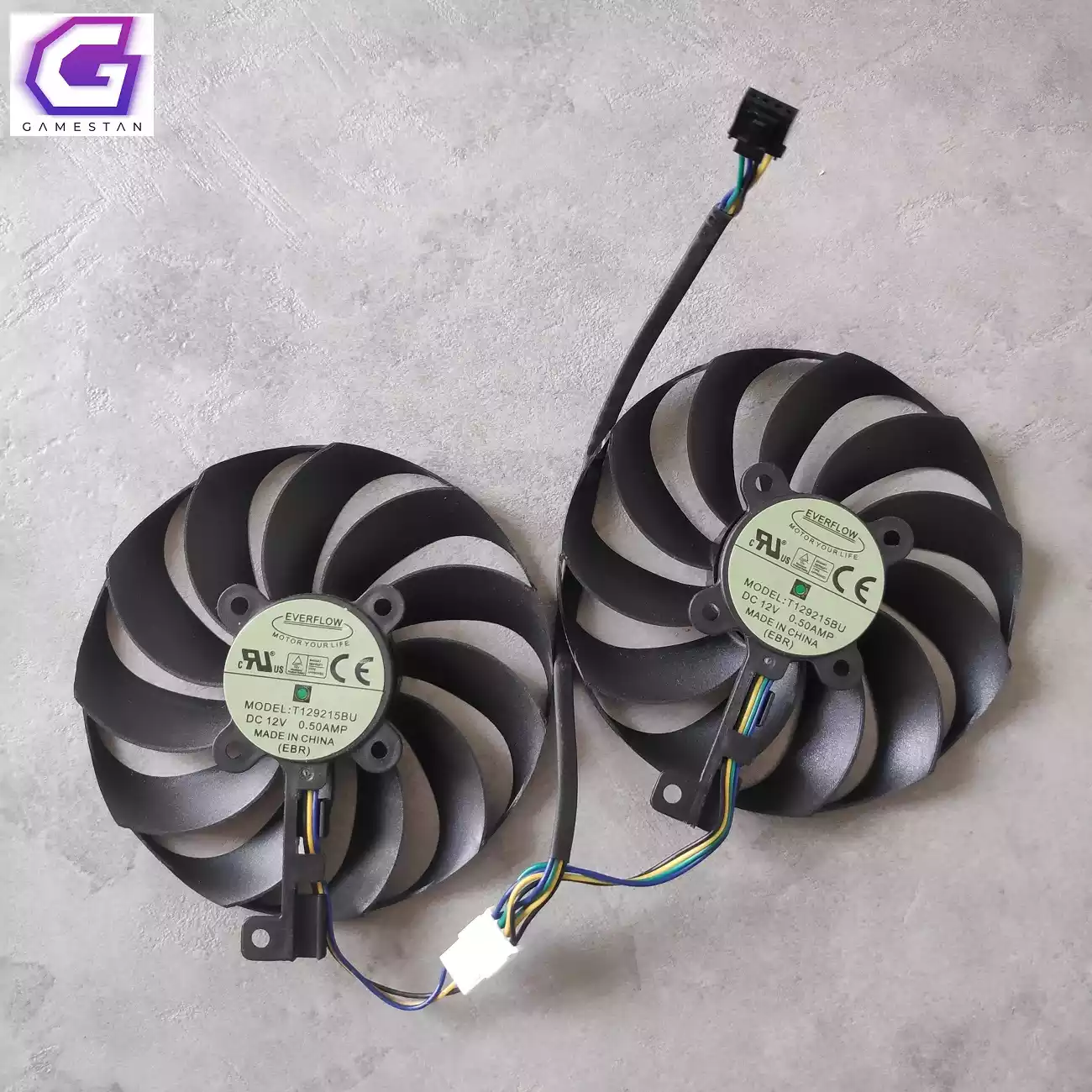 فن کارت گرافیک ایسوس ASUS RX5500/5600/5700 (یک عدد فن کپی) — تصویر ۴