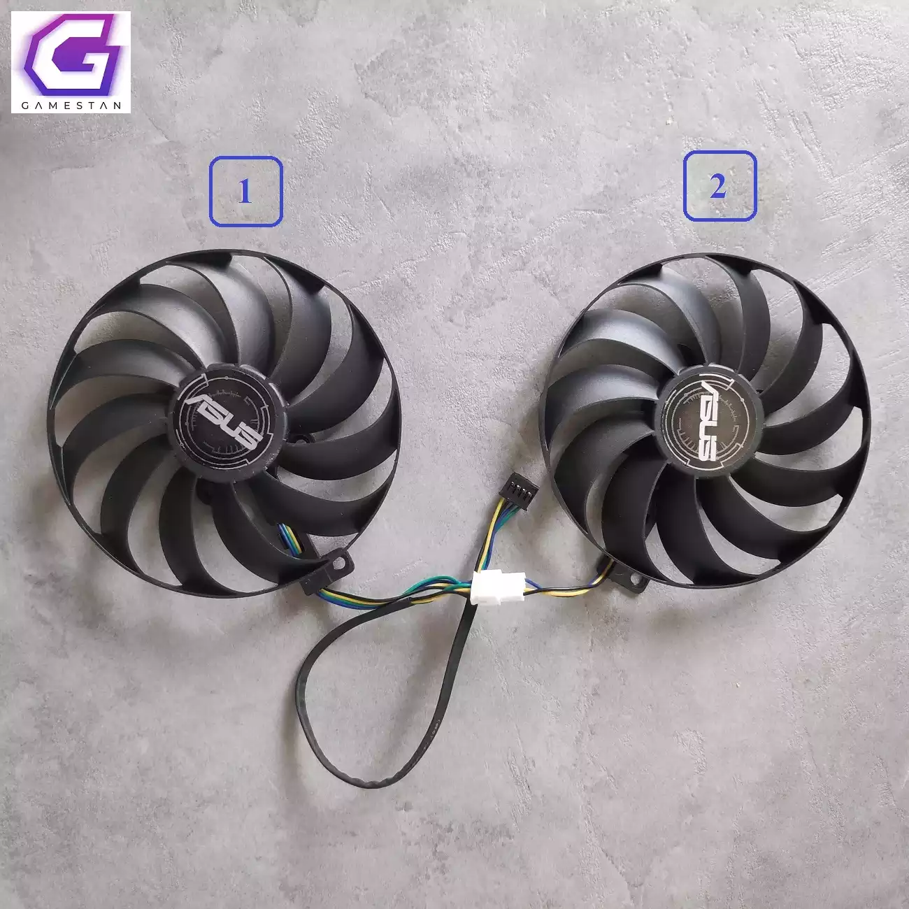 فن کارت گرافیک ایسوس ASUS RX5500/5600/5700 (یک عدد فن کپی) — تصویر ۳