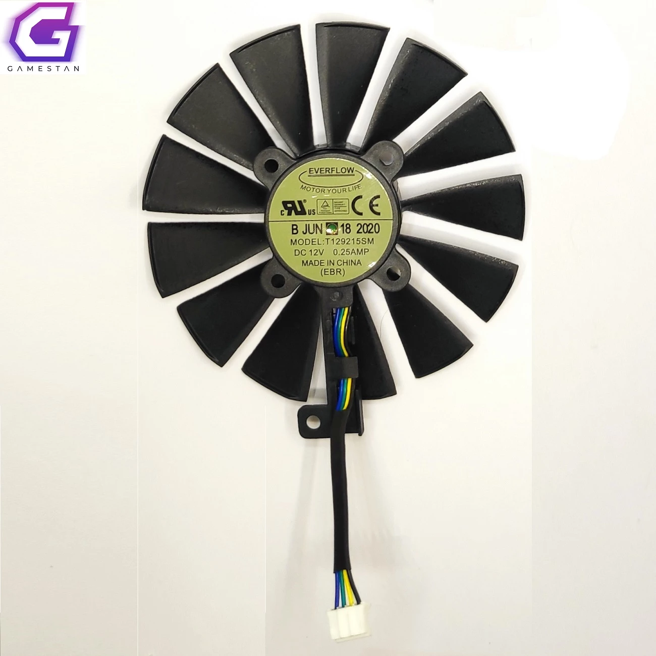 فن کارت گرافیک ایسوس ASUS RX470/570/580 (یک عدد فن اصلی) — تصویر ۴