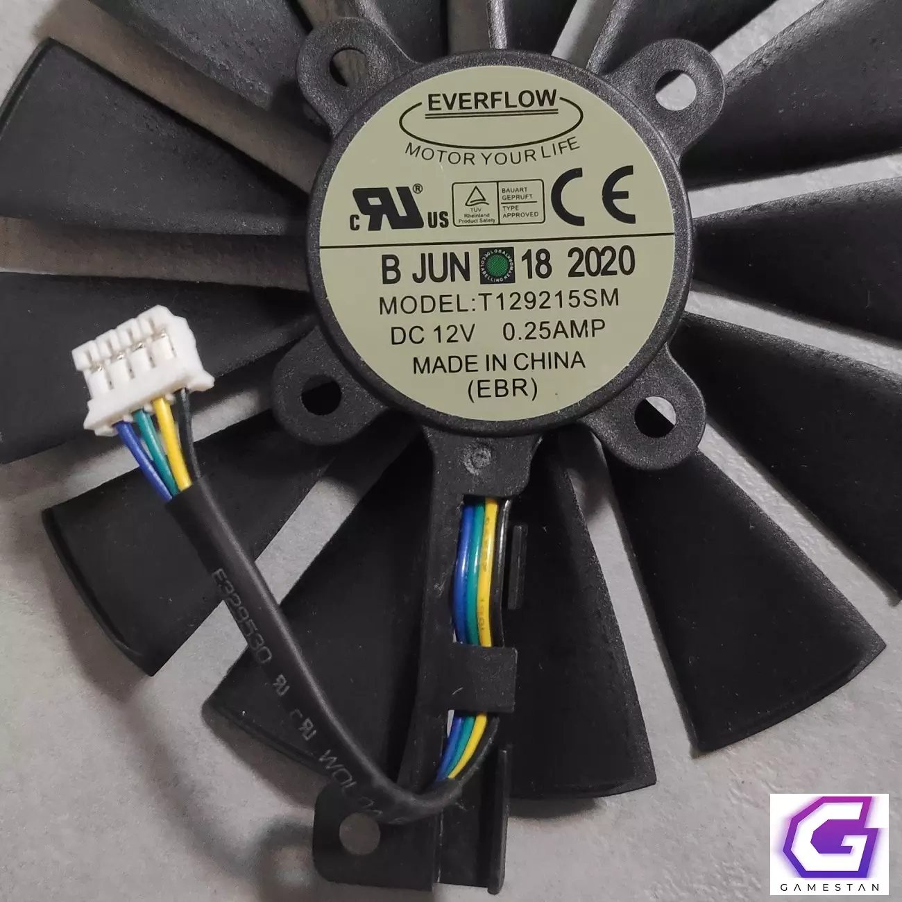 فن کارت گرافیک ایسوس ASUS RX470/570/580 (یک عدد فن اصلی) — تصویر ۷