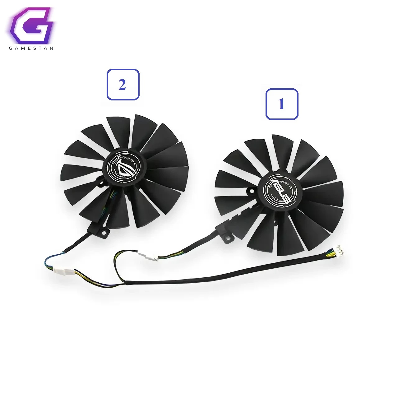فن کارت گرافیک ایسوس ASUS RX470/570/580 (یک عدد فن اصلی) — تصویر ۳