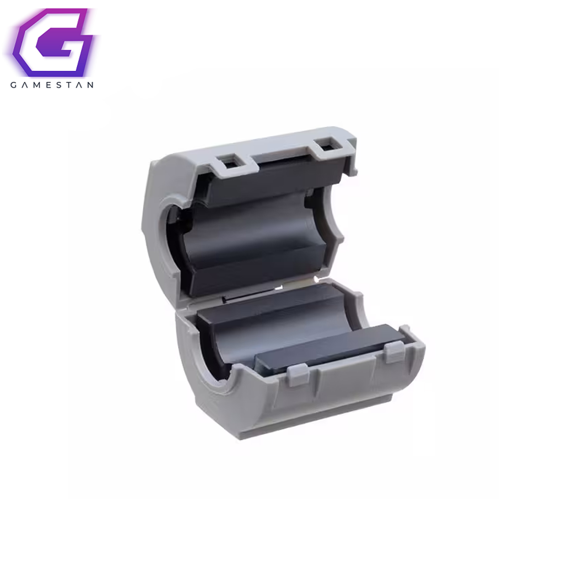نویزگیر کابل مدل کلیپسی با هسته فریت به ابعاد 25x12x5 میلیمتر (Ferrite Bead)