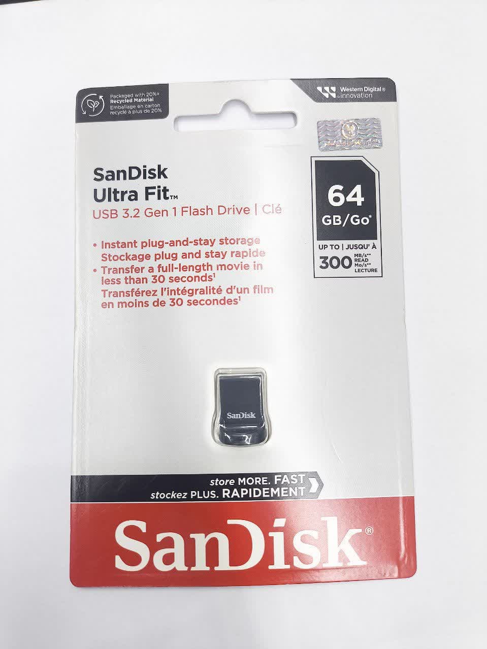 فلش مموری سن دیسک SanDisk Ultra Fit USB 3.1 64GB — تصویر ۴