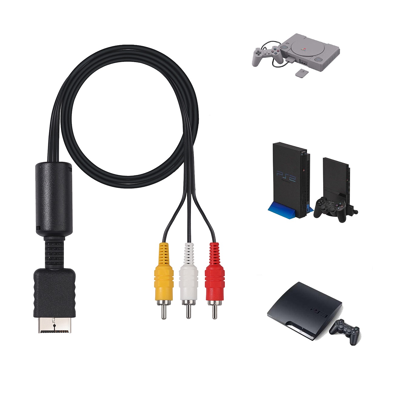 کابل تبدیل RCA برای Sony PS2 — تصویر ۴