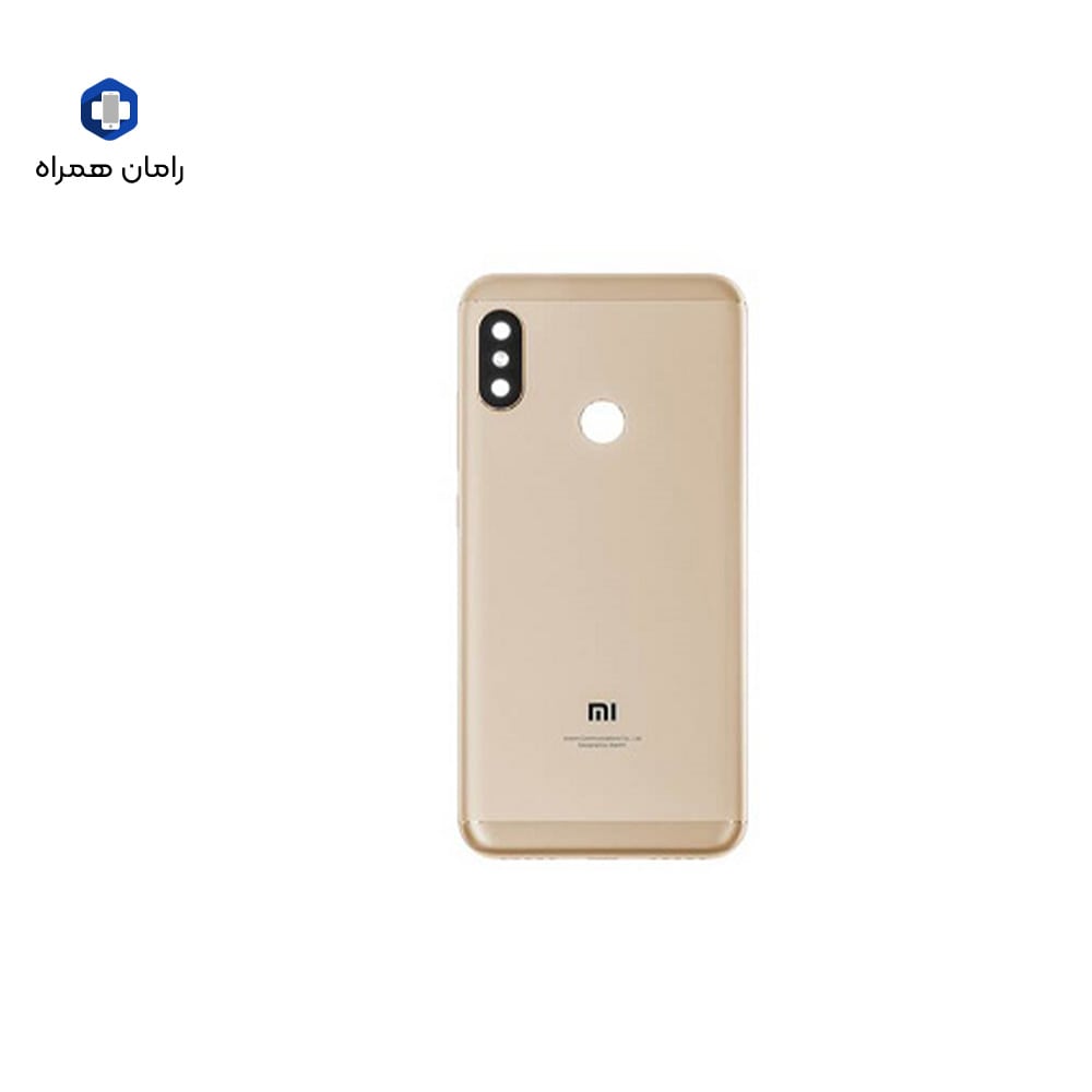 درب پشت شیائومی XIAOMI MIA2LITE REDMI6PRO GOLD — تصویر ۲