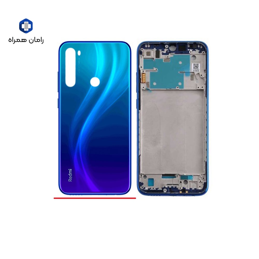 درب پشت شیائومی اصلی از روی دستگاه نو XIAOMI REDMINOTE8 BLUE ORG — تصویر ۲