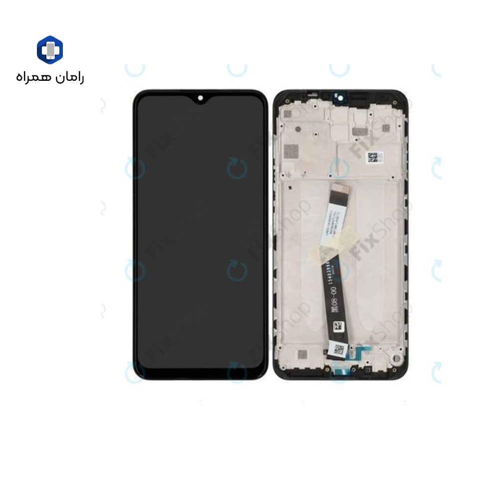 ال سی دی شیائومی بافرم شرکتی LCD XIAOMI REDMI9 BLACK