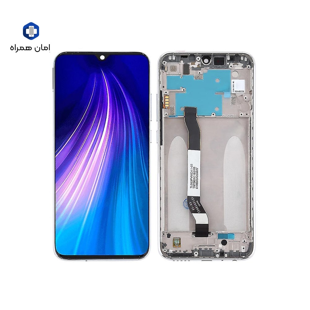 ال سی دی شیائومی بافرم شرکتی LCD REDMINOTE8 SILVER