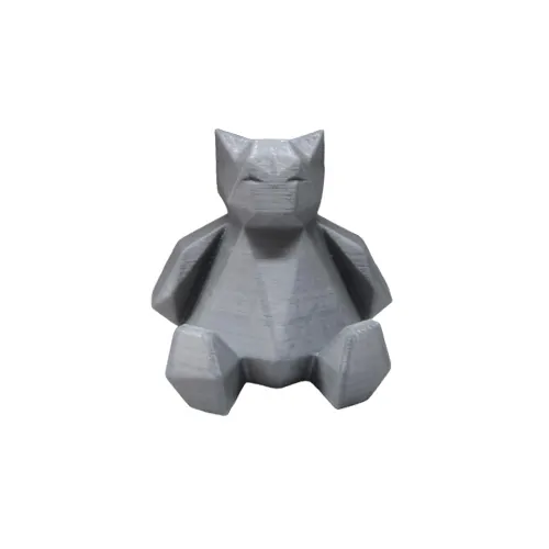 مجسمه طرح snorlax طوسی — تصویر ۲