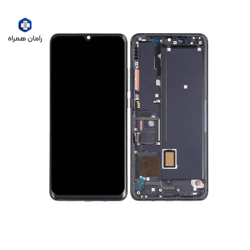 ال سی دی شیائومی می نوت10 می نوت10 پرو بافرم شرکتی LCD XIAOMI MINOTE10 MINOTE10 PRO BLACK