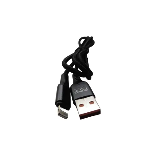 کابل شارژ آیفون FSP مدل C-50 مشکی — تصویر ۳