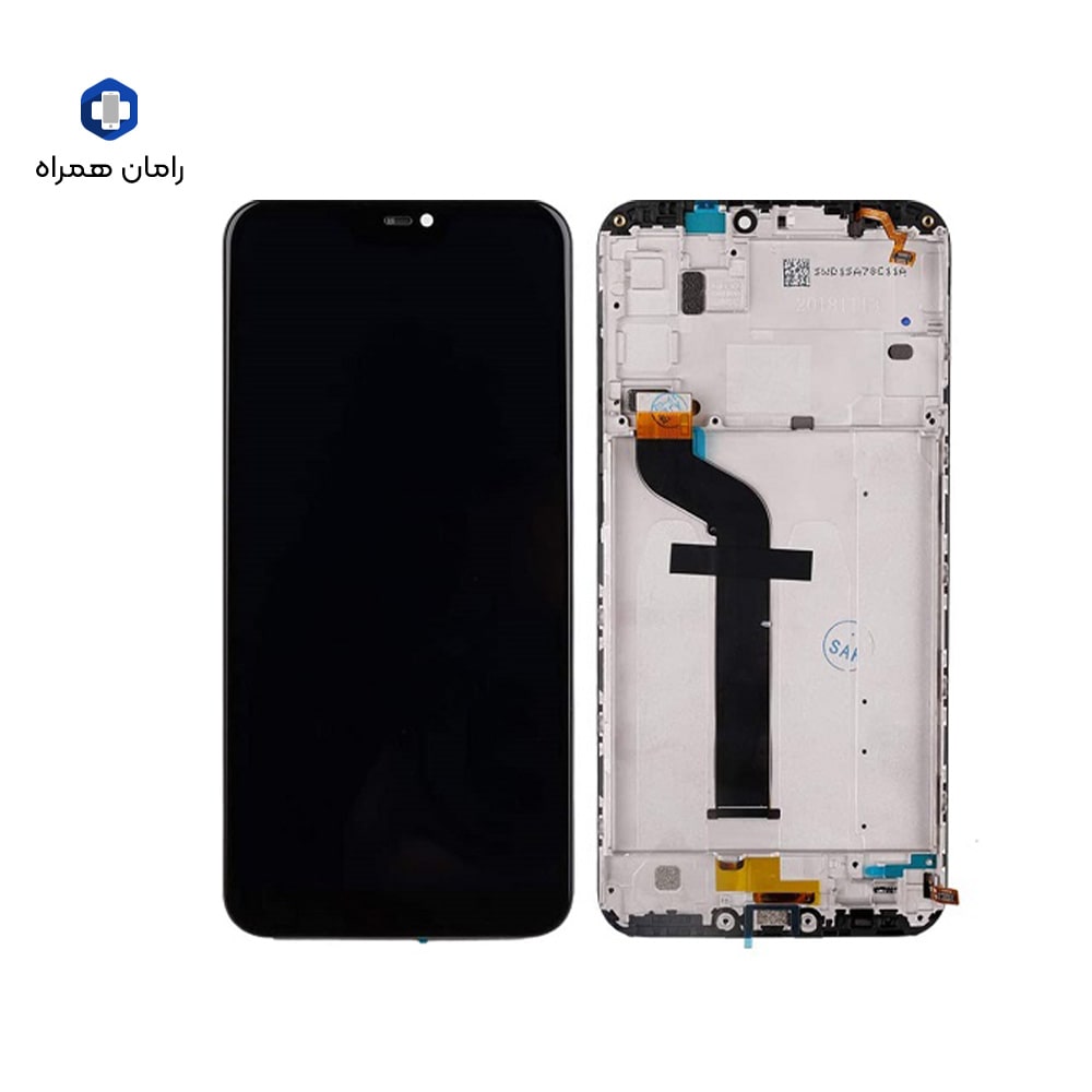 ال سی دی شیائومی می ای2 لایت ردمی6 پرو بافرم LCD XIAOMI MIA2LITE REDMI6PRO BLACK — تصویر ۲