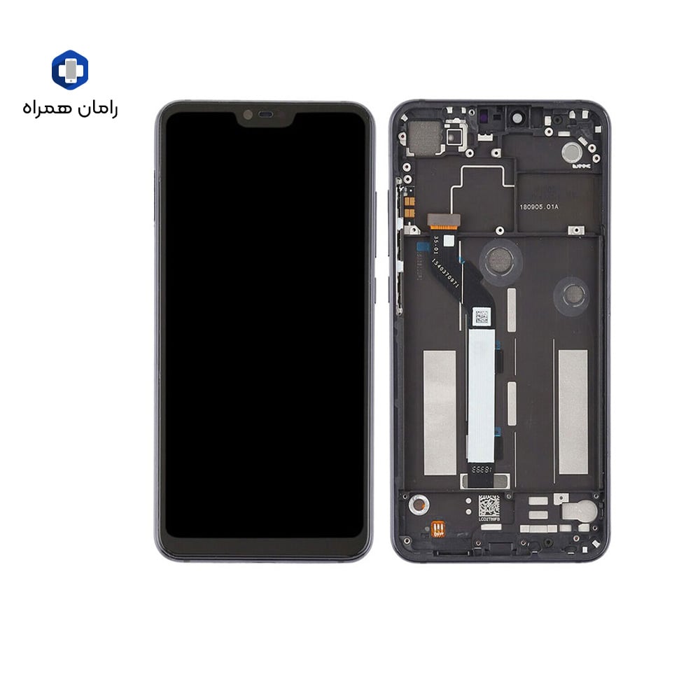 ال سی دی شیائومی بافرم شرکتی LCD XIAOMI MI8LITE BLACK — تصویر ۲