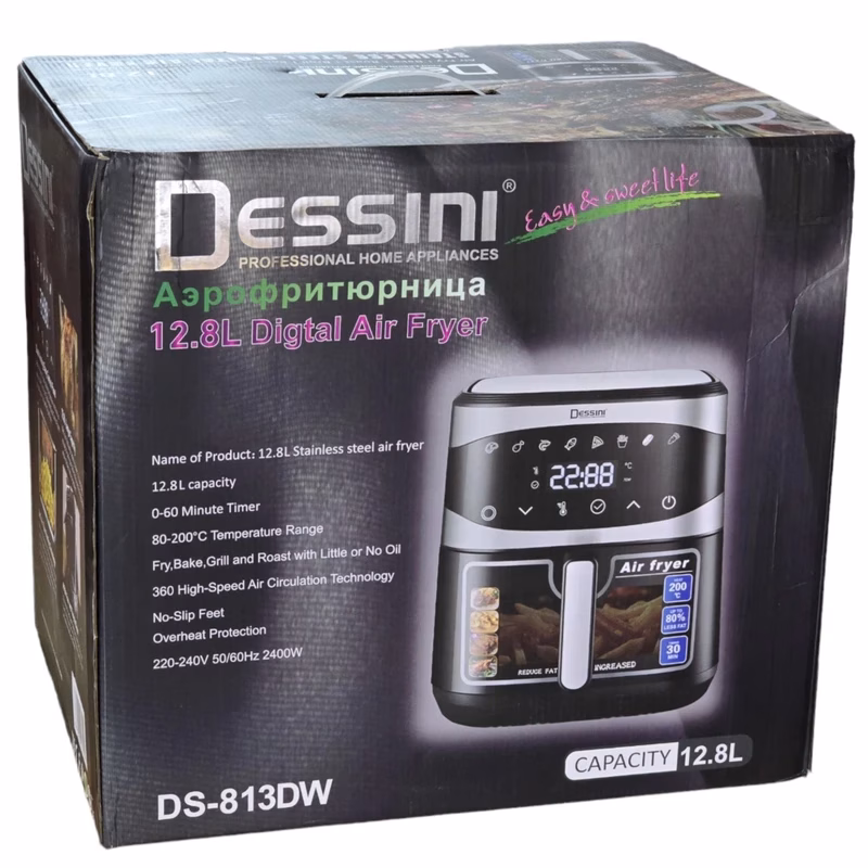 سرخ کن بدون روغن دسینی مدل DS-813DW — تصویر ۳