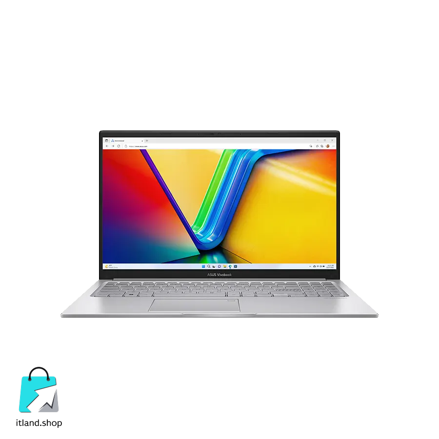 لپ تاپ ایسوس LAPTOP ASUS VIVOBOOK R1502VA CORE I5 13420H 8GB 2TB SSD INTEL UHD 15.6 INCH FHD IPS 60HZ SILVER BATTERY 3 CELL