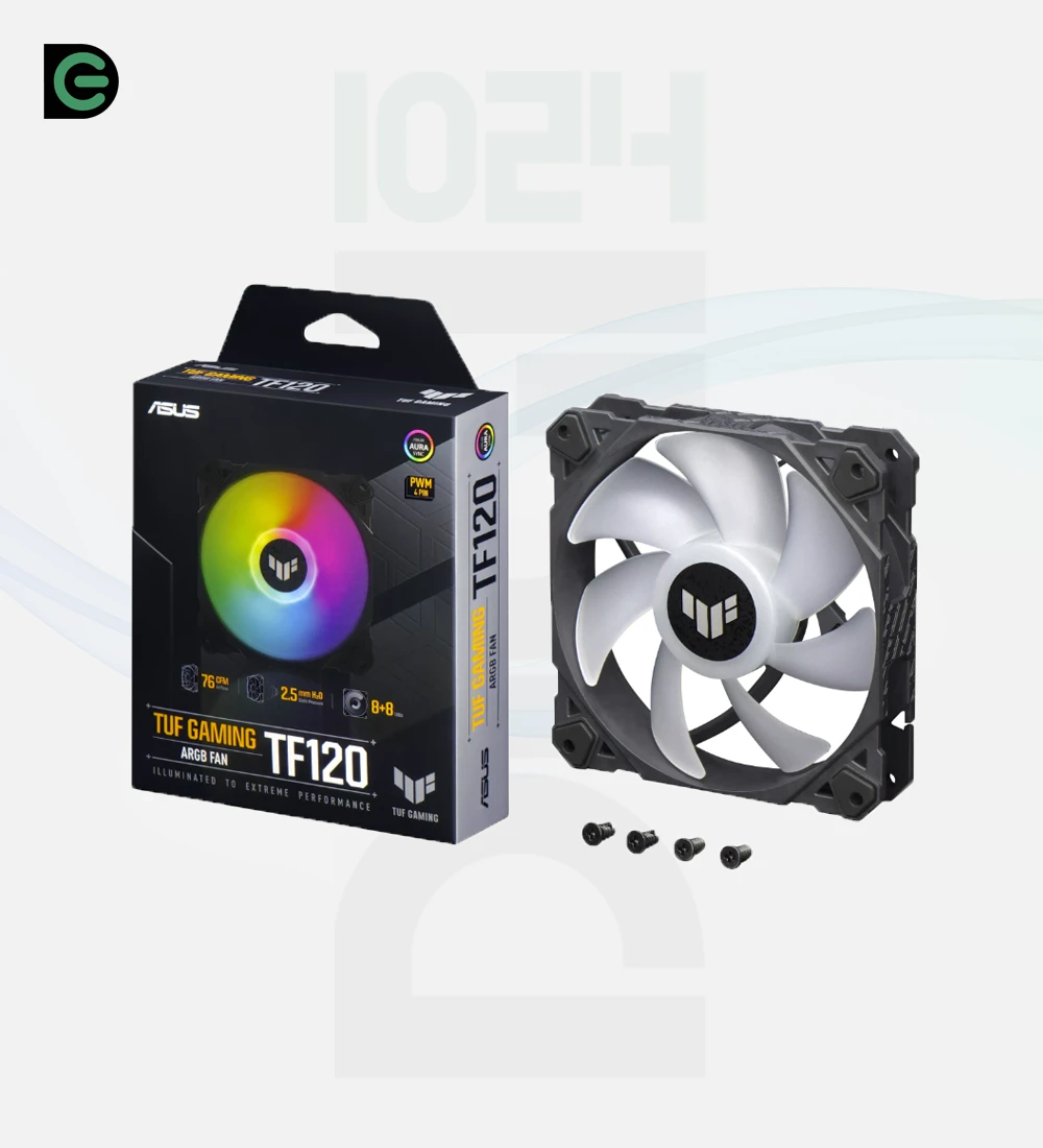 فن کیس ASUS TUF GAMING TF120 120mm ARGB — تصویر ۶