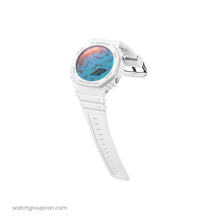 ساعت مردانه کاسیو جی شاک مدل GA-2100TL-7ADR — تصویر ۳