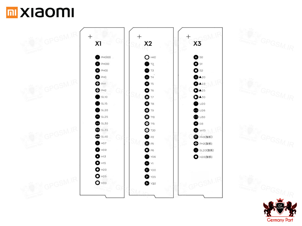 ست نوک پیچ گوشتی شارژی شیائومی SCREWDRIVER SET 1F PLUS XIAOMI — تصویر ۴