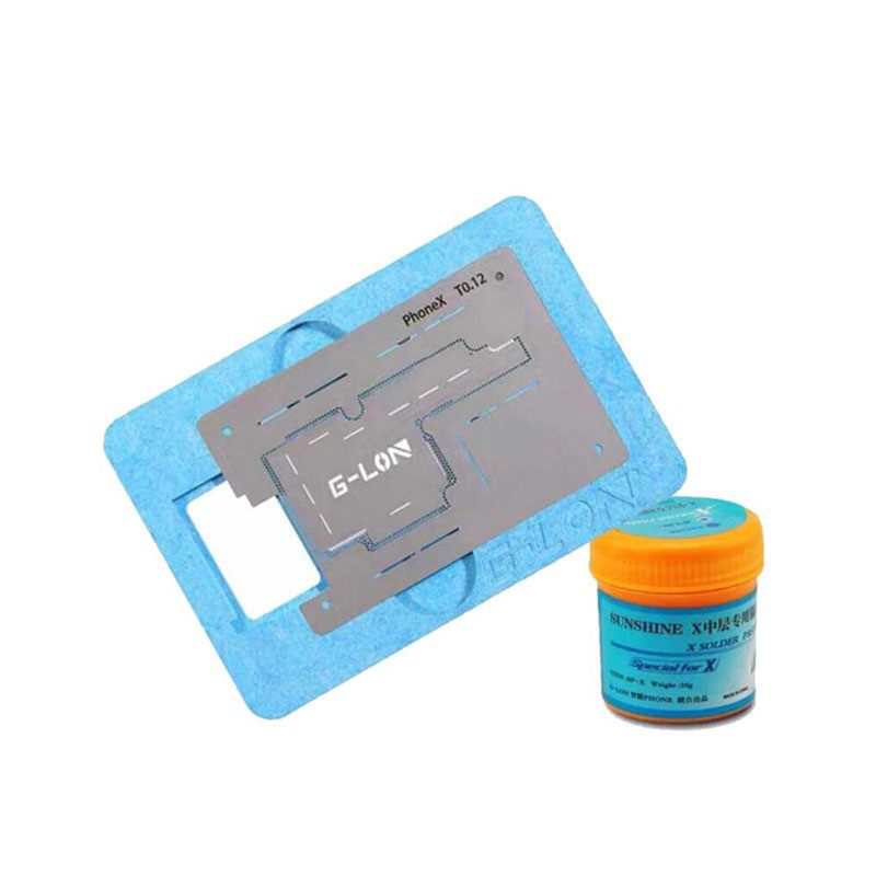 شابلون و گیره برد سری آیفون X مدل Sunshine SS-032