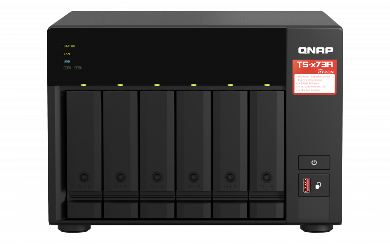 QNAP TS-673A 8G NAS Storage