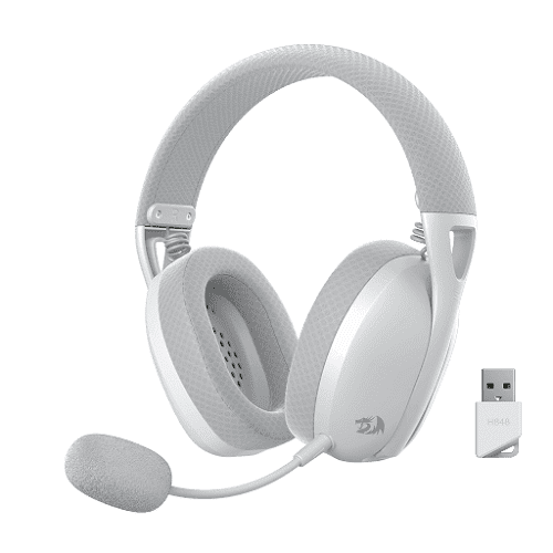 هدست بی سیم گیمینگ ردراگون Redragon Ire H848 White