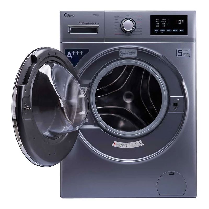 ماشین لباسشویی 8 کیلویی جی پلاس مدل GWM-K220t — تصویر ۳