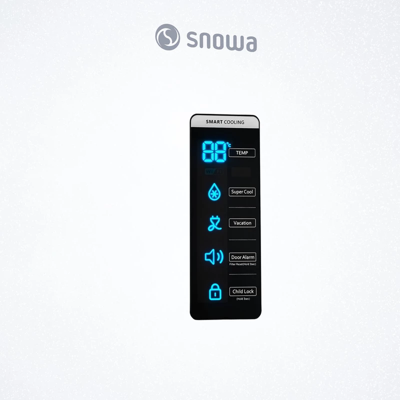 فريزر تک درب اسنوا 38 فوت مدل SN5-1219SS — تصویر ۳