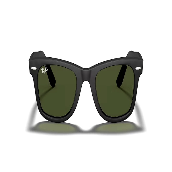 عینک آفتابی ریبن (Ray‑Ban) مدل RB2140 Original Wayfarer | طراحی کلاسیک با فریم مشکی و لنز G‑15