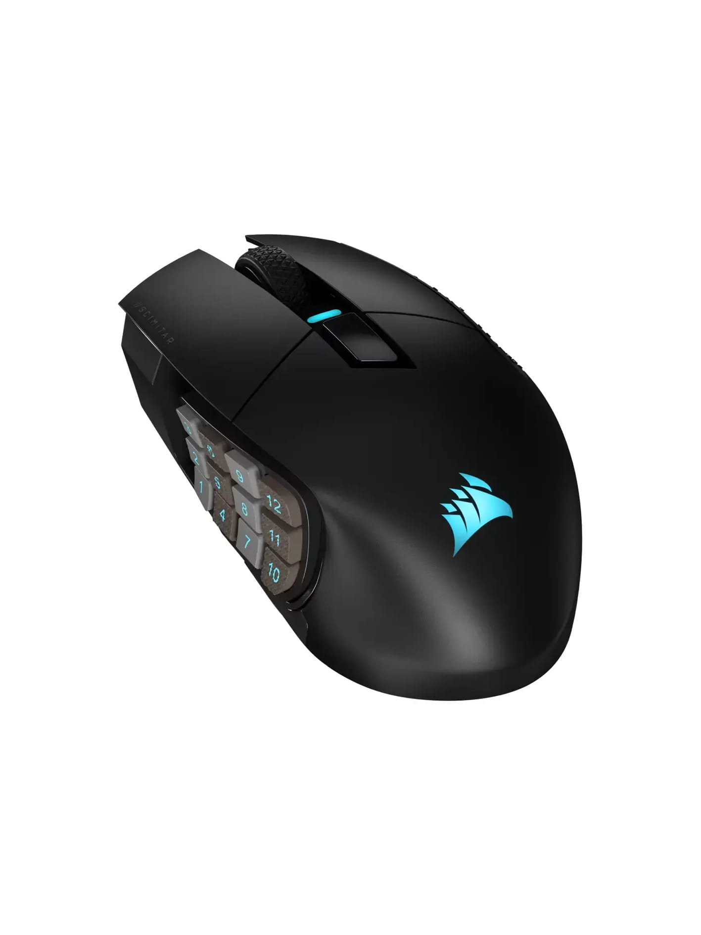 موس گیمینگ بی سیم کورسیر مدل SCIMITAR ELITE WIRELESS MMO — تصویر ۲