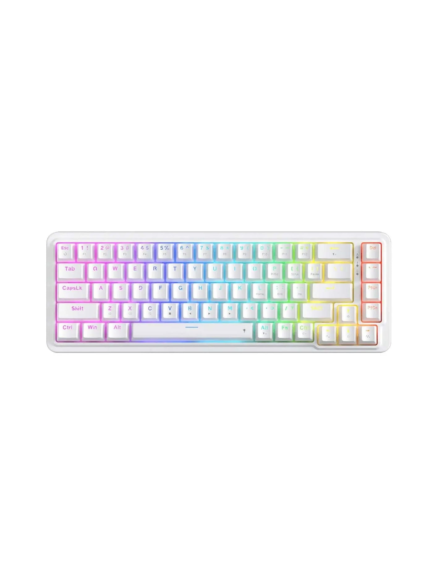 کیبورد گیمینگ ردراگون مدل K709 Wired Gasket RGB سفید