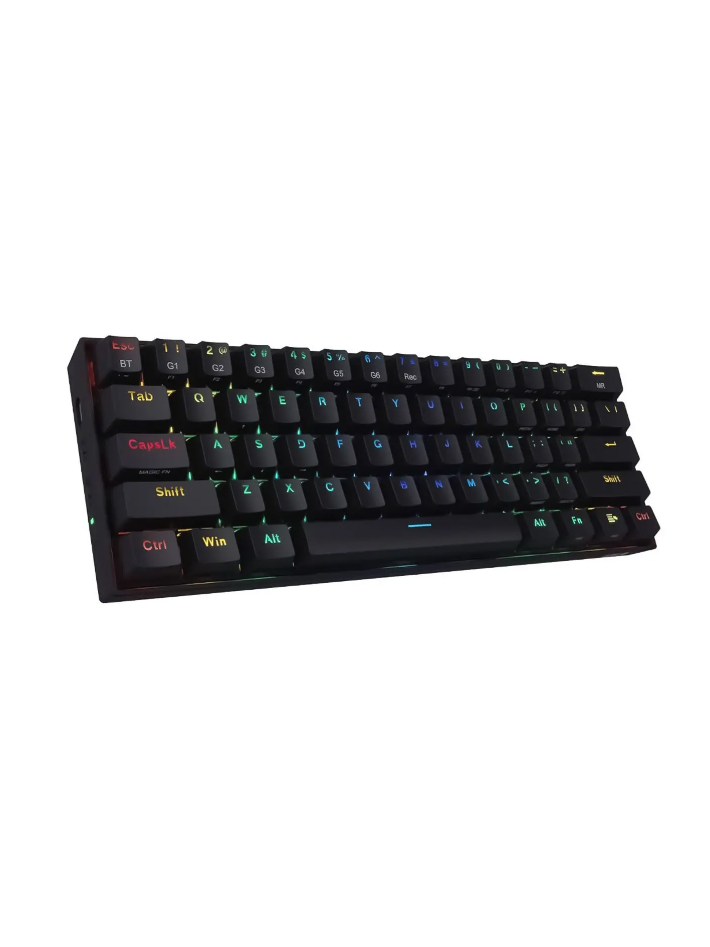 کیبورد مکانیکی ردراگون مدل Draconic K530 Pro RGB سوئیچ قهوه ای