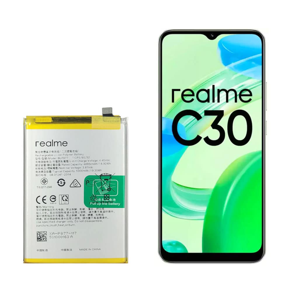 باتری اصلی گوشی ریلمی C30 مدل BLP877 — تصویر ۲