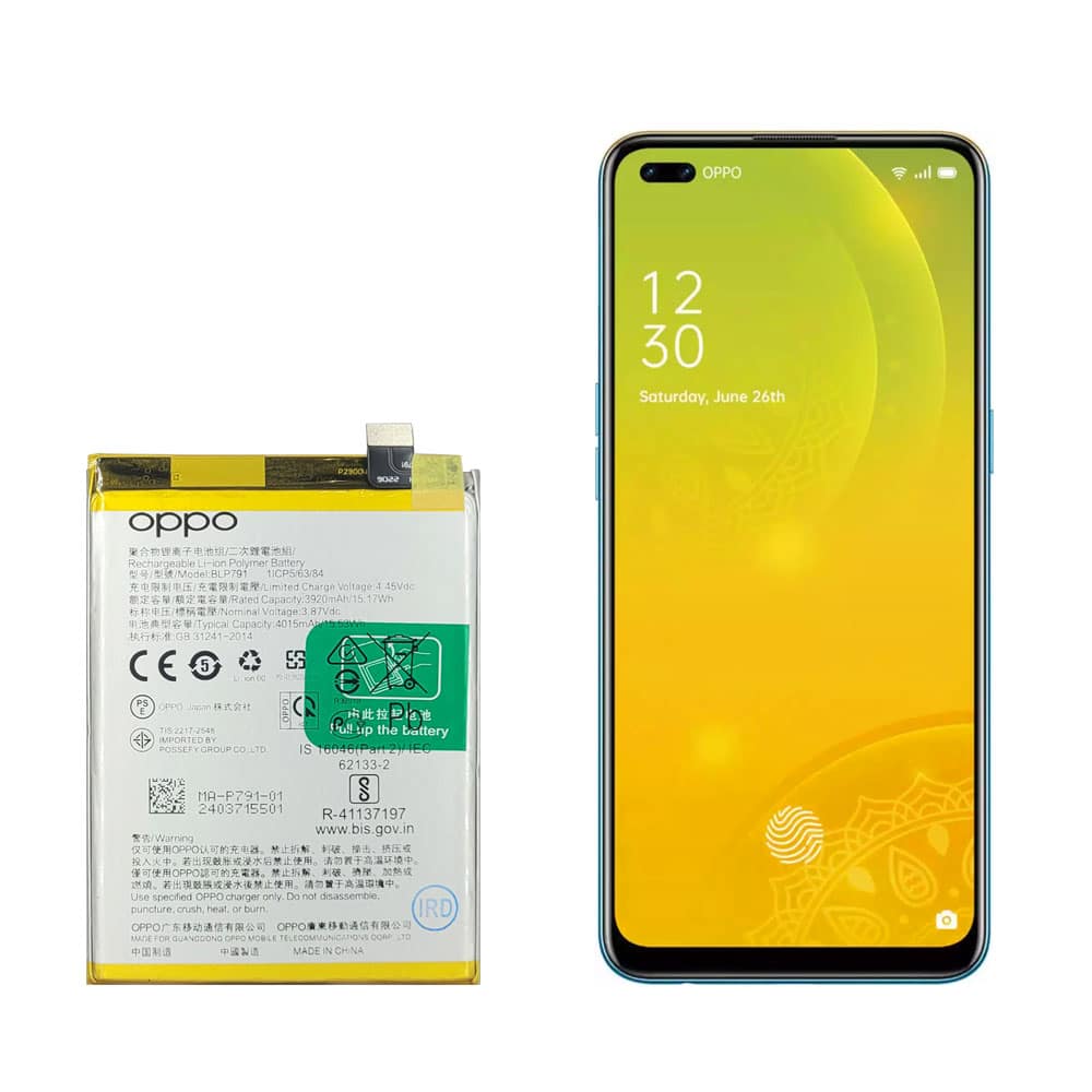 باتری اصلی گوشی Oppo F17 Pro مدل BLP791 — تصویر ۲