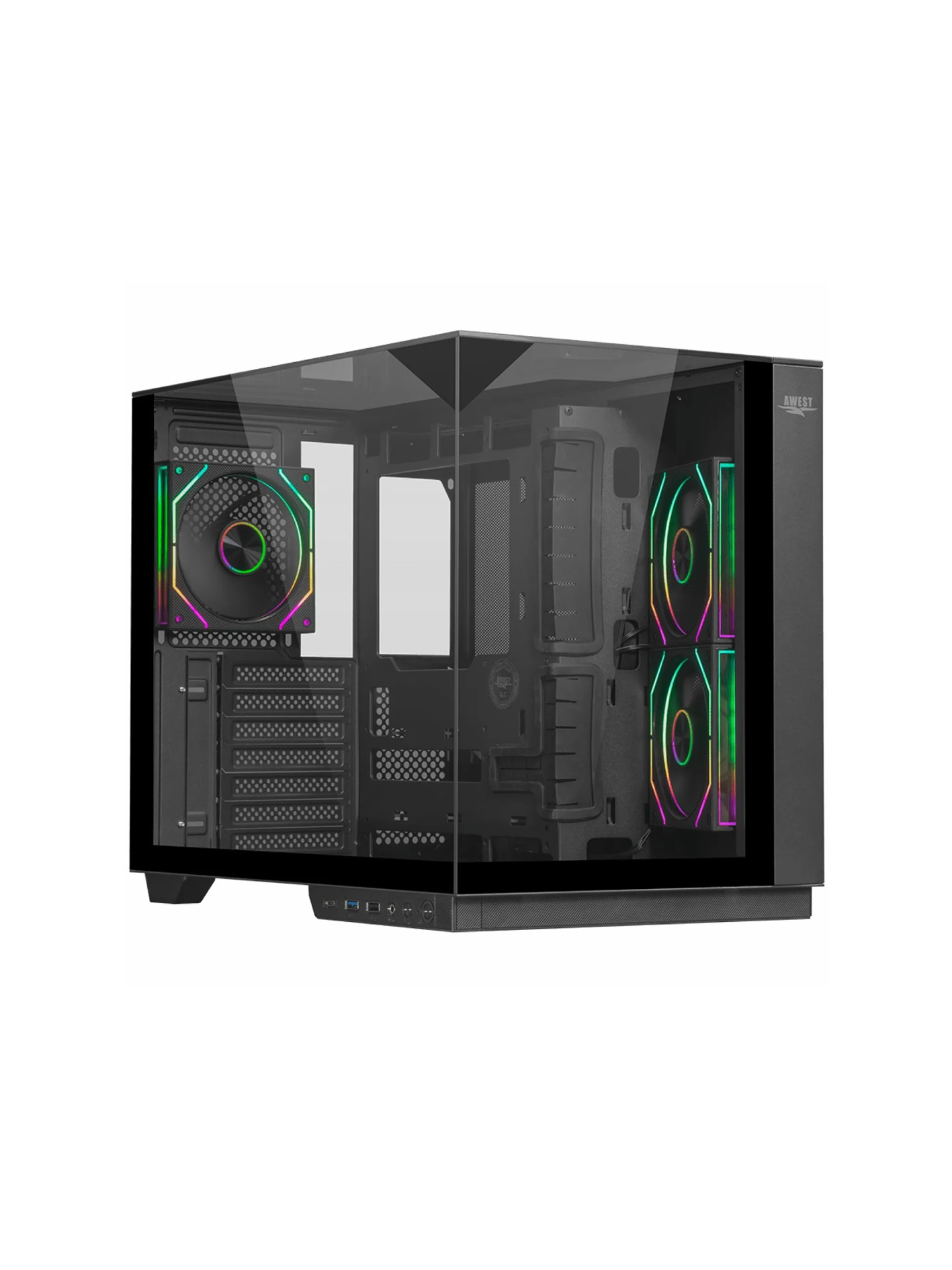 کیس گیمینگ اوست مدل AQ-17-TG-B