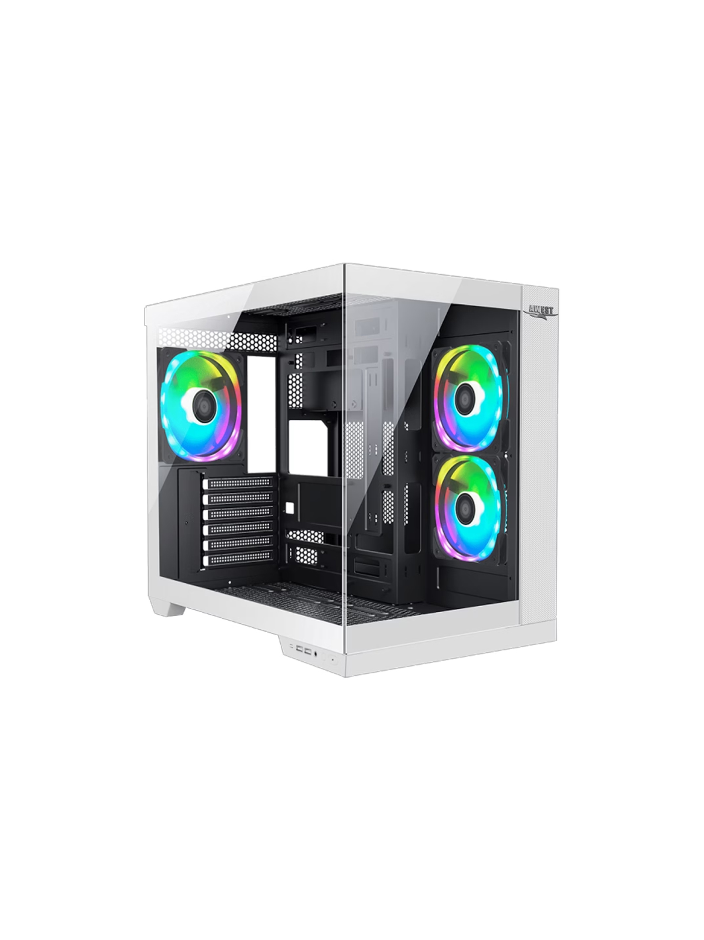 کیس گیمینگ اوست مدل GT-AQ12-MBW — تصویر ۲
