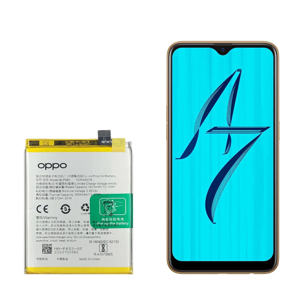 باتری اصلی گوشی Oppo A7S مدل BLP683