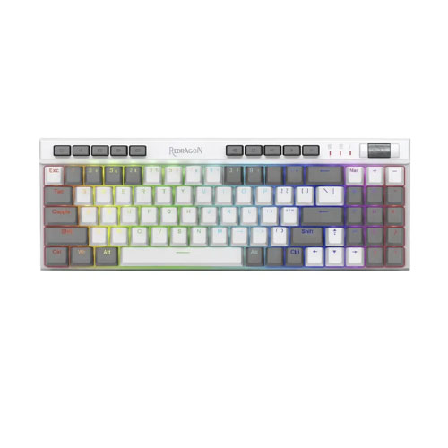 Redragon K655WG (White/Grey) Magic Wand SE Wired — تصویر ۲