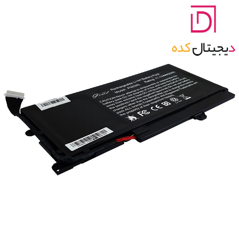 باتری لپ تاپ اچ پی ENVY 14_PX03XL Gimo Plus مشکی داخلی-50 وات ساعت — تصویر ۴