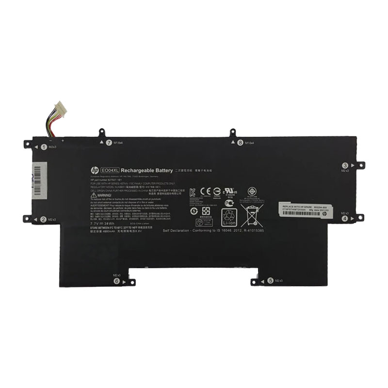 باتری لپ تاپ اچ پی EliteBook Folio G1_EO04XL مشکی-داخلی اورجینال