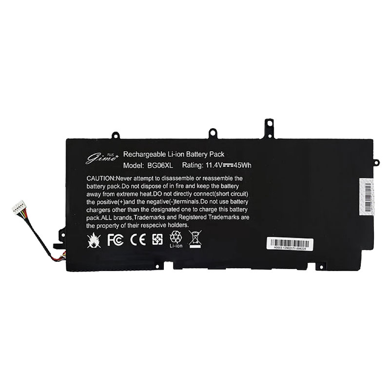باتری لپ تاپ اچ پی EliteBook Folio 1040 G3_BG06XL_Gimo Plus مشکی داخلی-45 وات ساعت