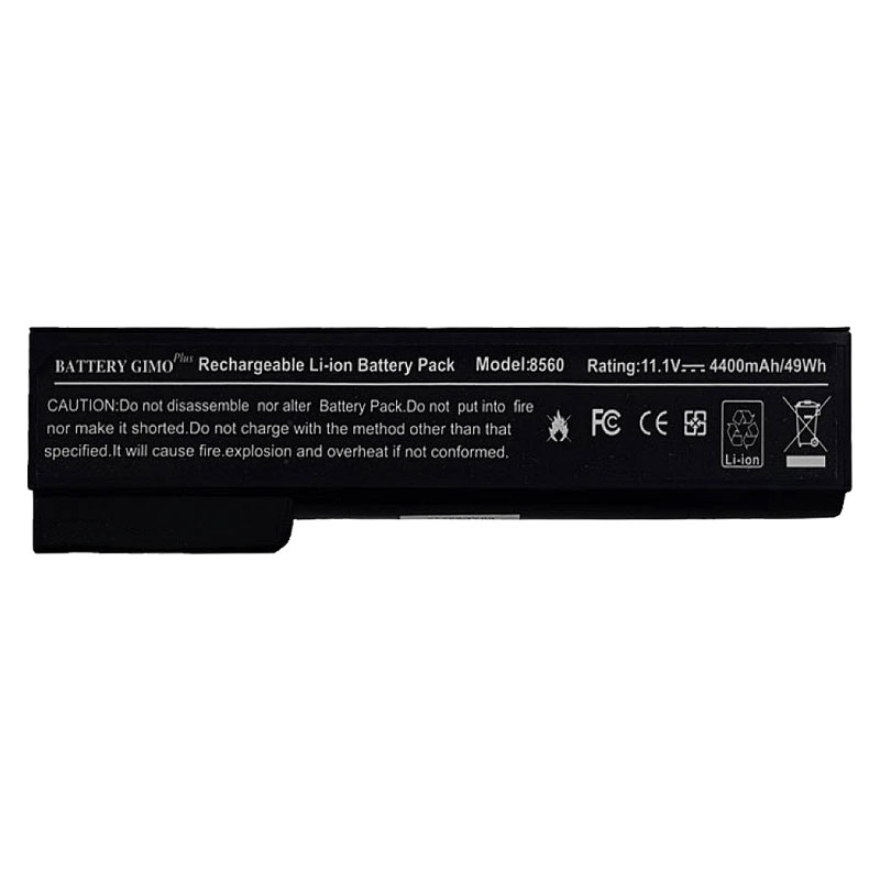 باتری لپ تاپ اچ پی EliteBook 8460-6Cell Gimo Plus مشکی-49 وات ساعت