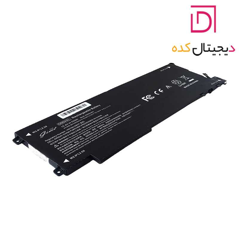باتری لپ تاپ اچ پی ZBook X2 G4_DN04XL Gimo Plus مشکی داخلی-70 وات ساعت — تصویر ۴