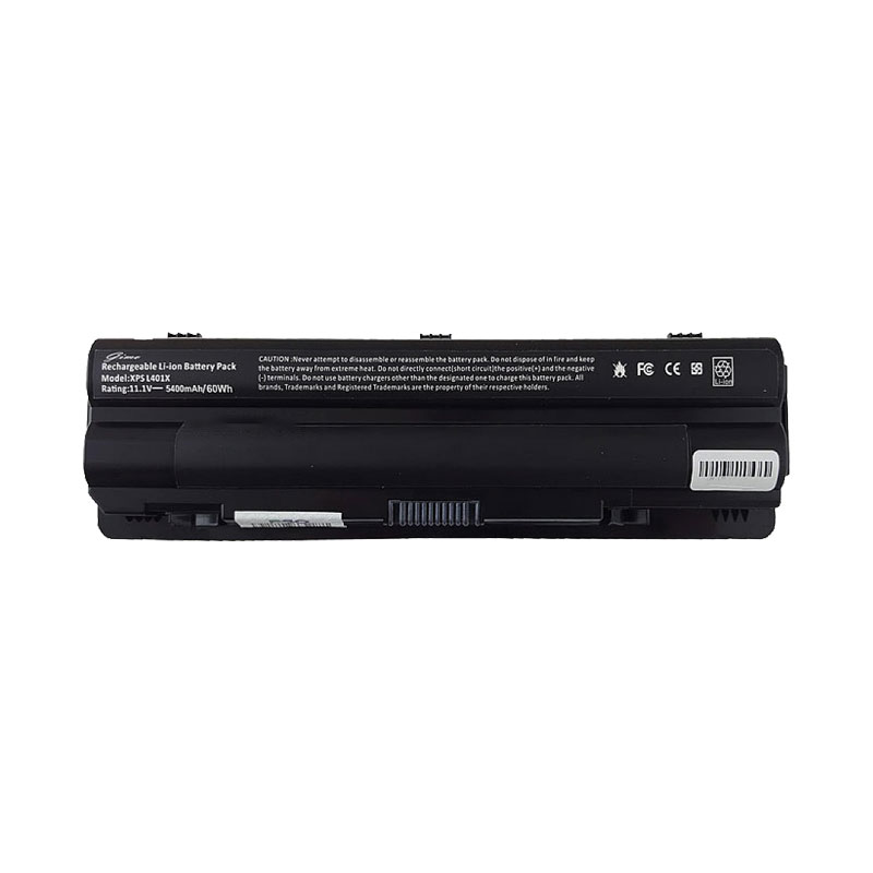 باتری لپ تاپ دل Battery Dell XPS L502-9Cell مشکی-60 وات ساعت