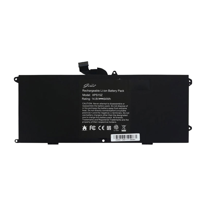 باتری لپ تاپ دل XPS 15Z-0HTR7 Gimo Plus مشکی داخلی-64 وات ساعت