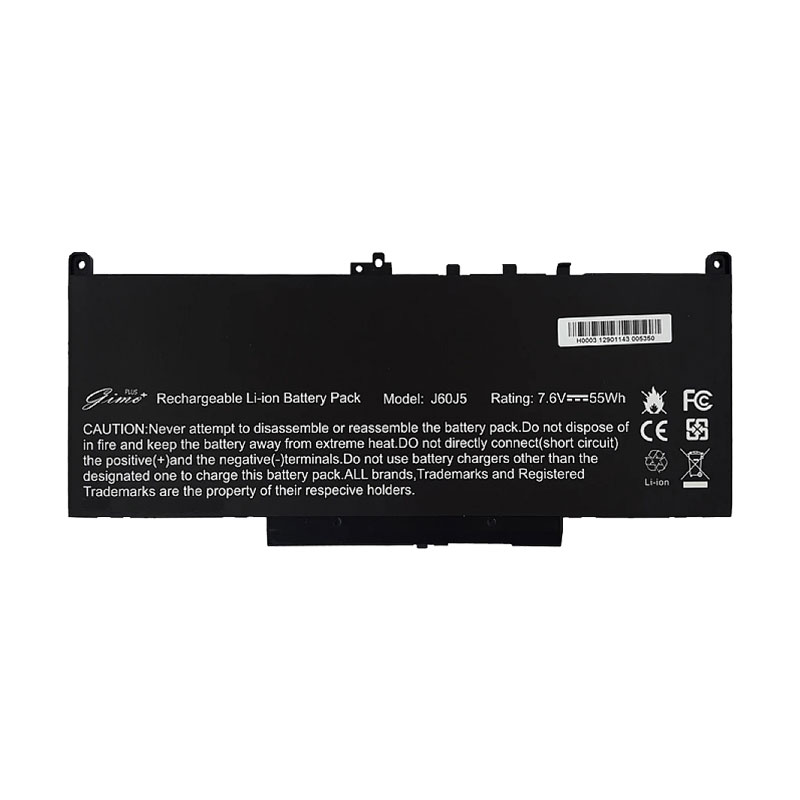 باتری لپ تاپ دل Latitude E7470_J60J5 Gimo Plus مشکی داخلی-55 وات ساعت